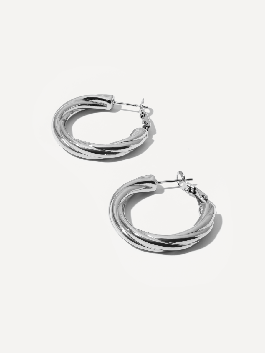 Spiral Hoop Ohrringe