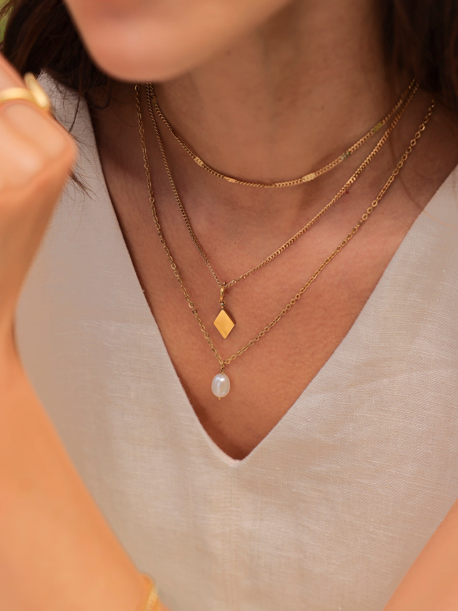 Geometric Grace Ketten-Charm