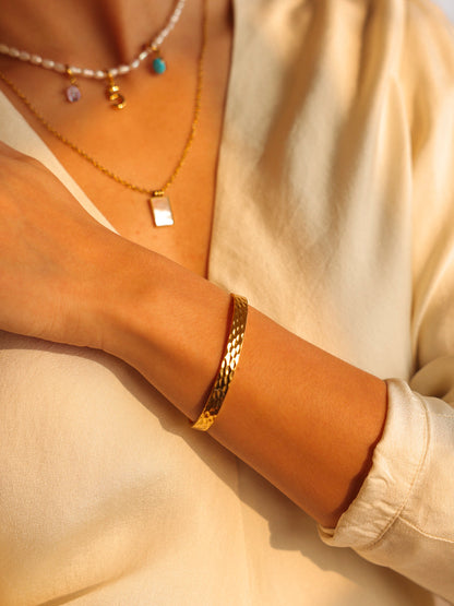 Textured Impression Armcuff