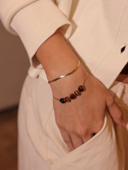 Modern Tiger's Eye ARMBAND