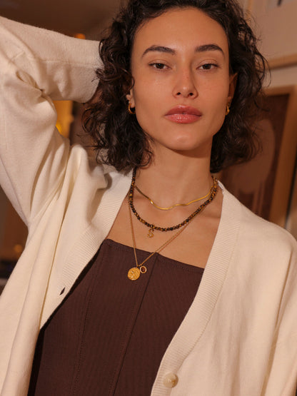 Clever Tiger's Eye Kette