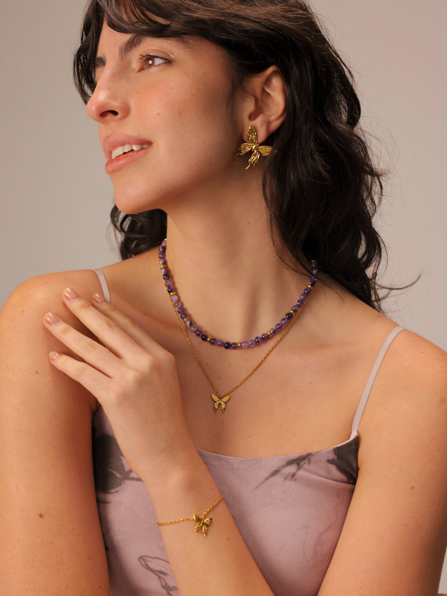 Enchanted Moments Purple Kette