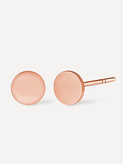 Simple Round Ohrringe