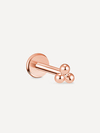 18K rosévergoldet