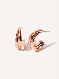 18K rosévergoldet