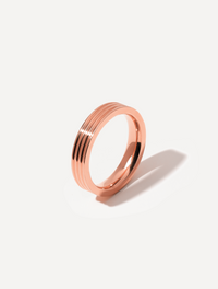 18K rosévergoldet