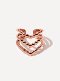 18K rosévergoldet