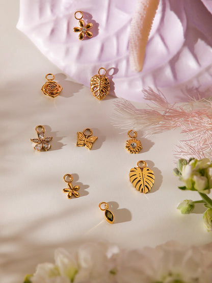 Classic Hoops & Ohrring-Charms Bundle