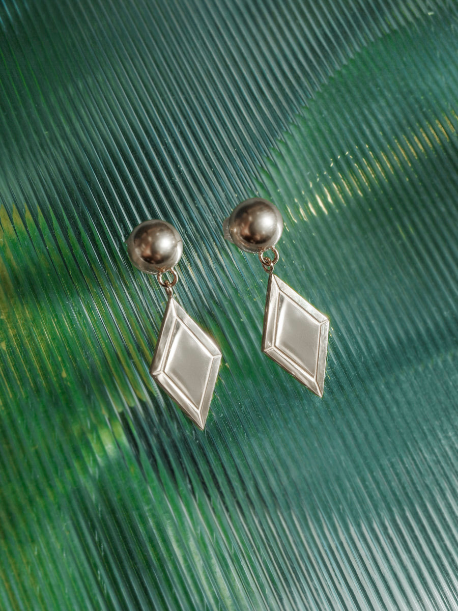 Modern Geometric Ohrringe