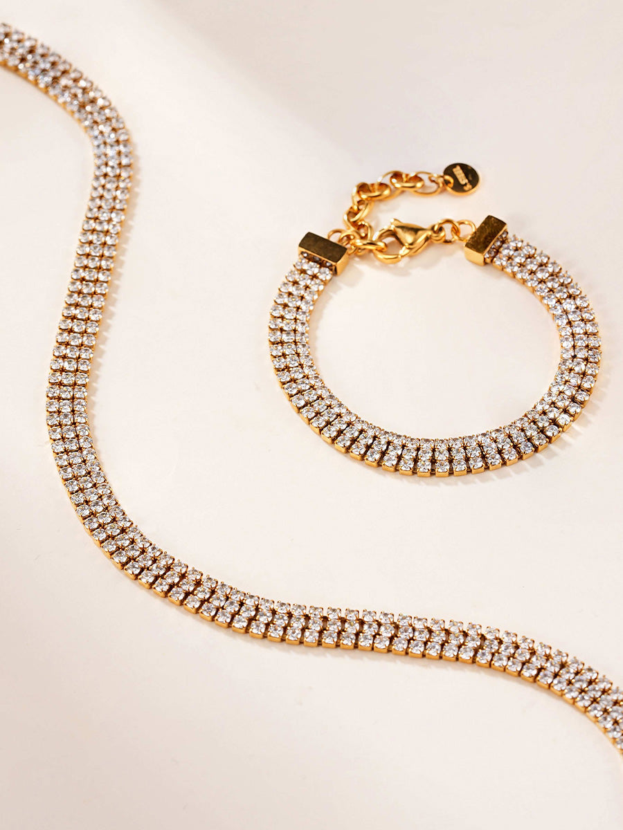 Triple Shining Kette