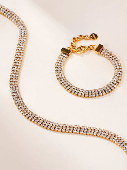 Triple Shining Kette