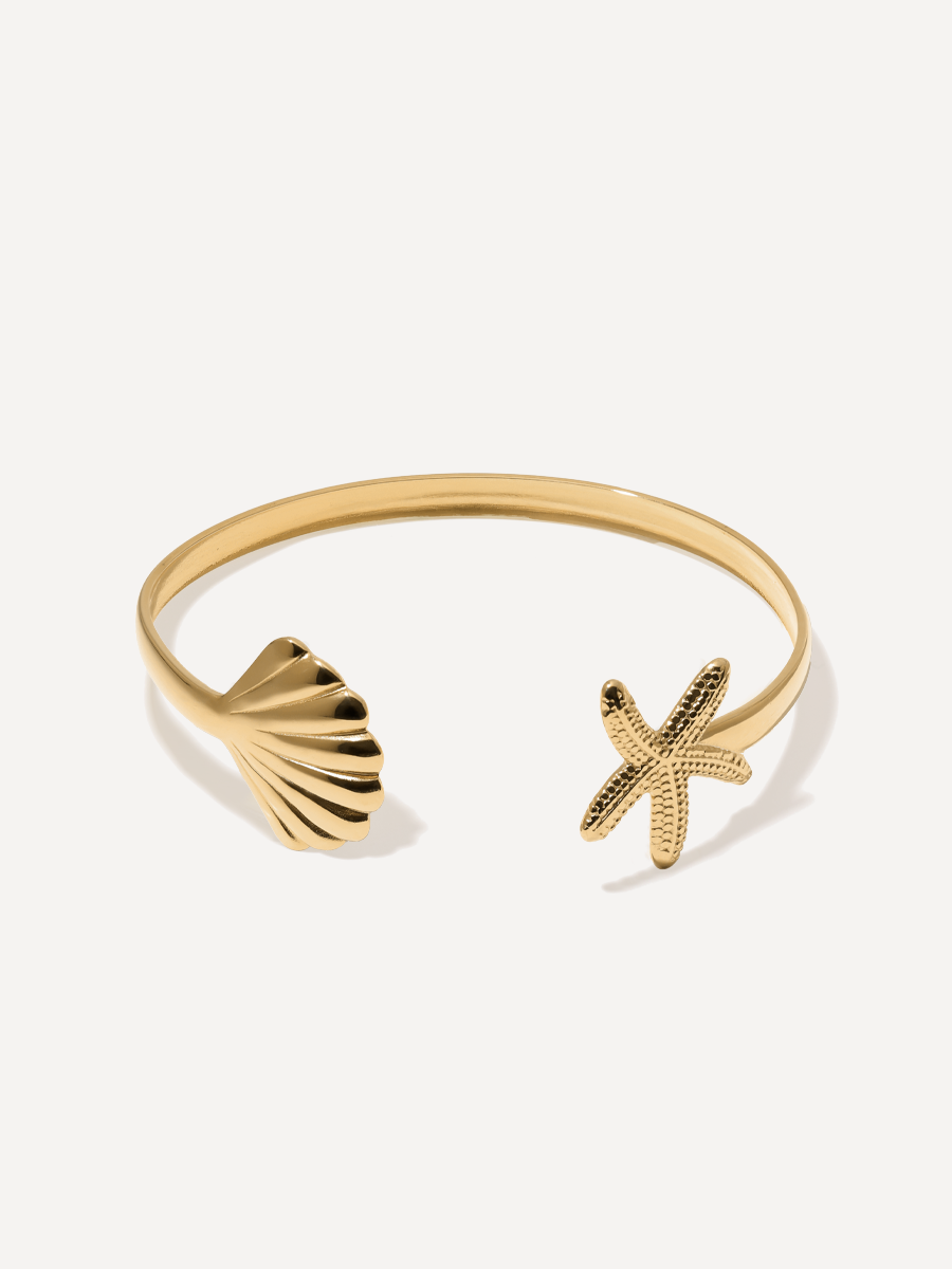 Shell Starfish Armcuff