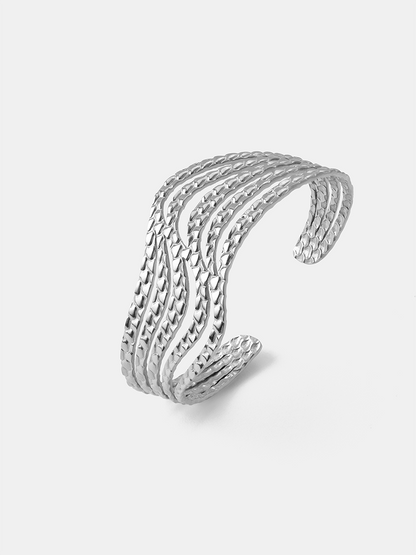 Graceful Ripple Armcuff