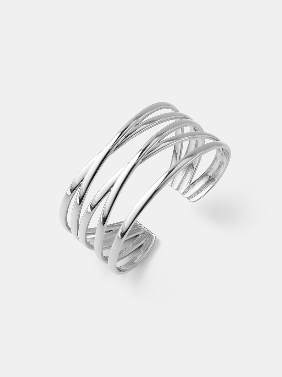 Airy Interwoven Armcuff