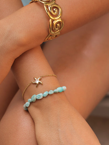 Spiral Elegance Armcuff