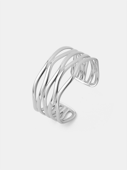 Crisscross Line Armcuff