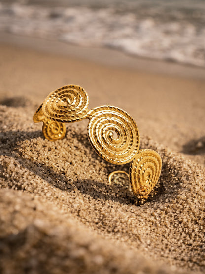 Ripple Spiral Armcuff