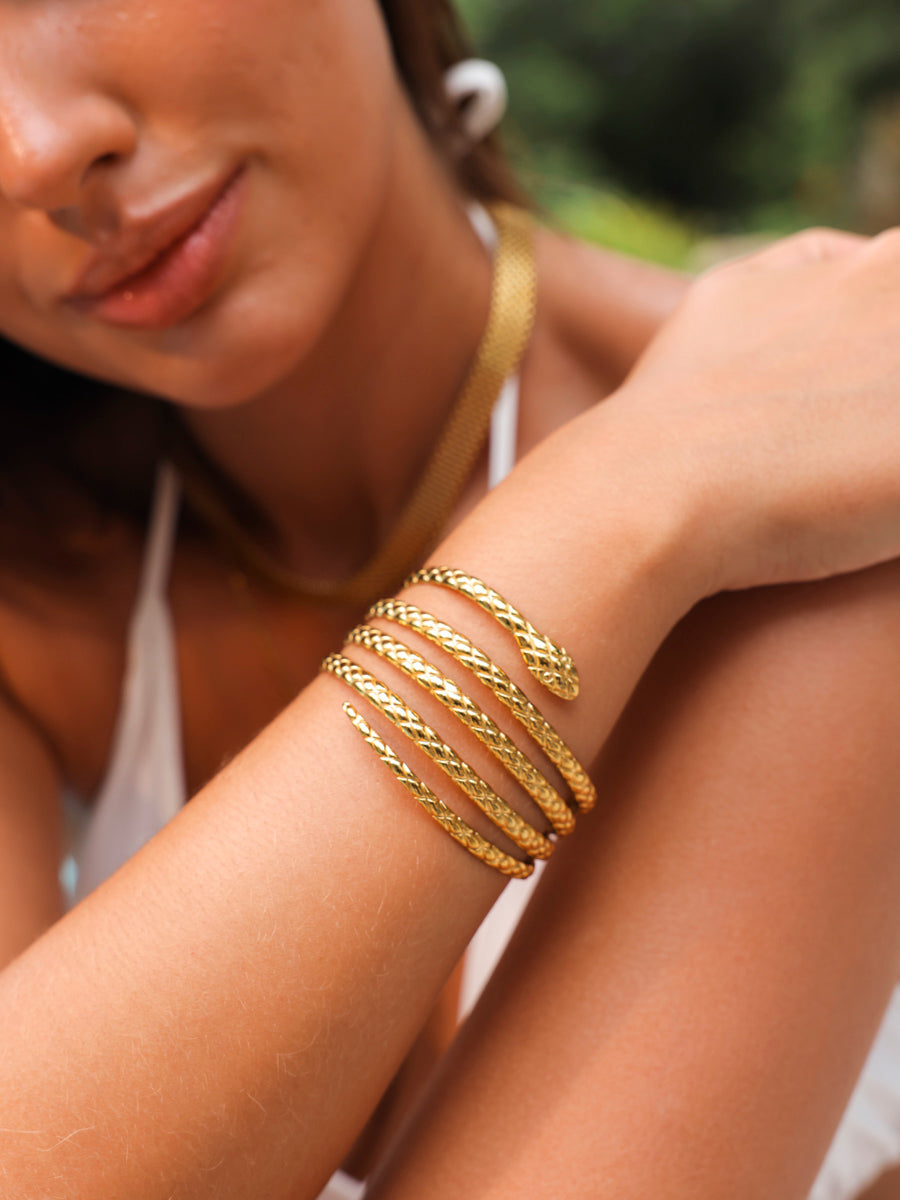 Mysterious Snake Armcuff