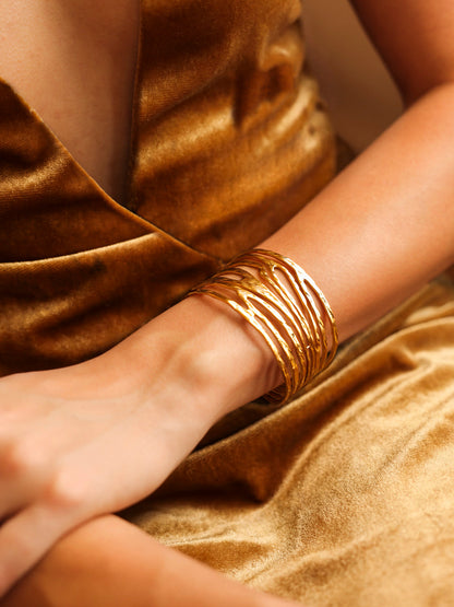 Interwoven Light Armcuff