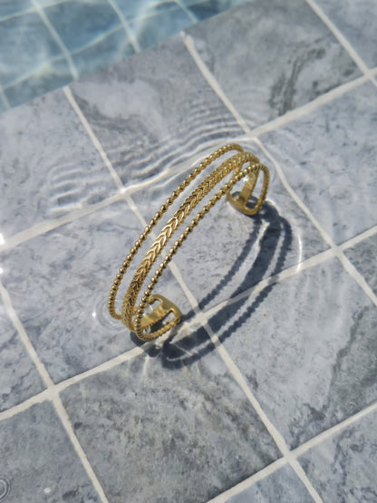 Twined Trace Armcuff