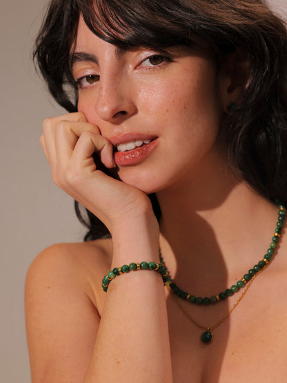 Enchanted Moments Green ARMBAND