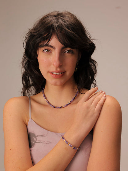 Enchanted Moments Purple ARMBAND