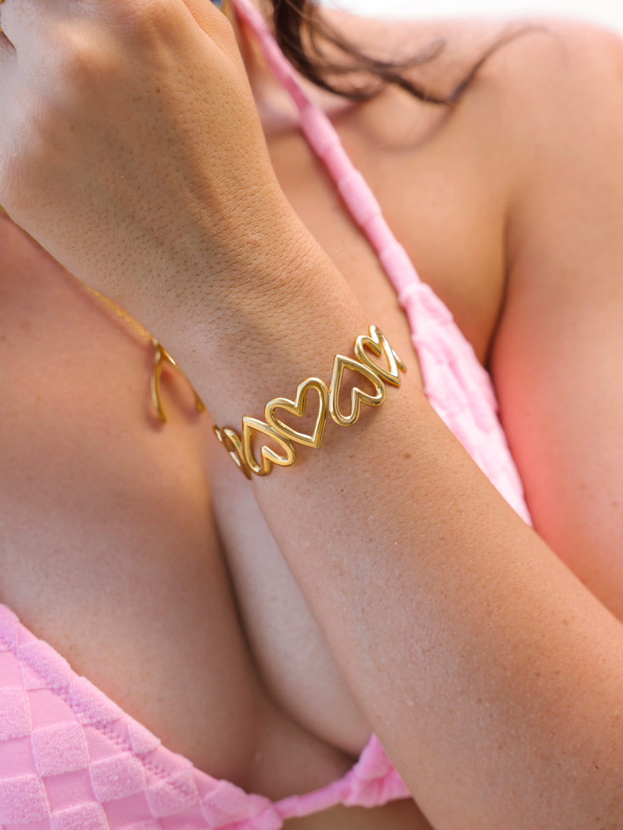 Endless Heart Armcuff
