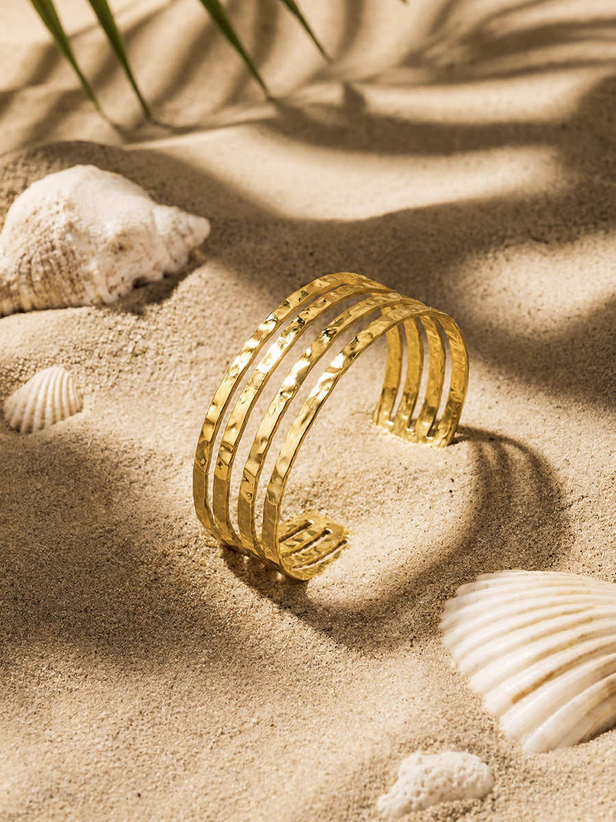 Layered Elegance Armcuff