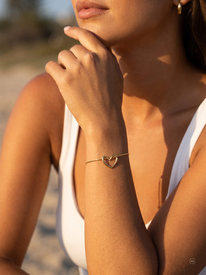 Threaded Heart ARMBAND
