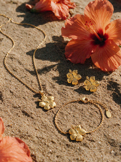 Floral Hibiscus Bloom ARMBAND