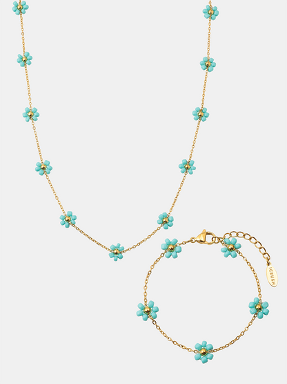 Blossom Moment Turquoise Color Set