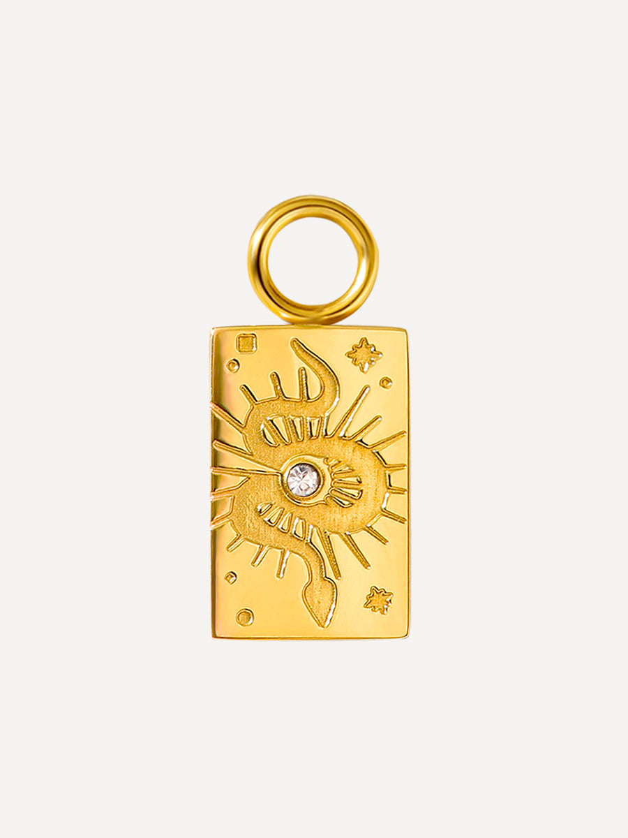 11x7mm Lucky Amulet Ohrring-Charm