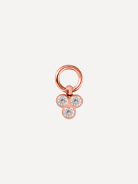 18K rosévergoldet