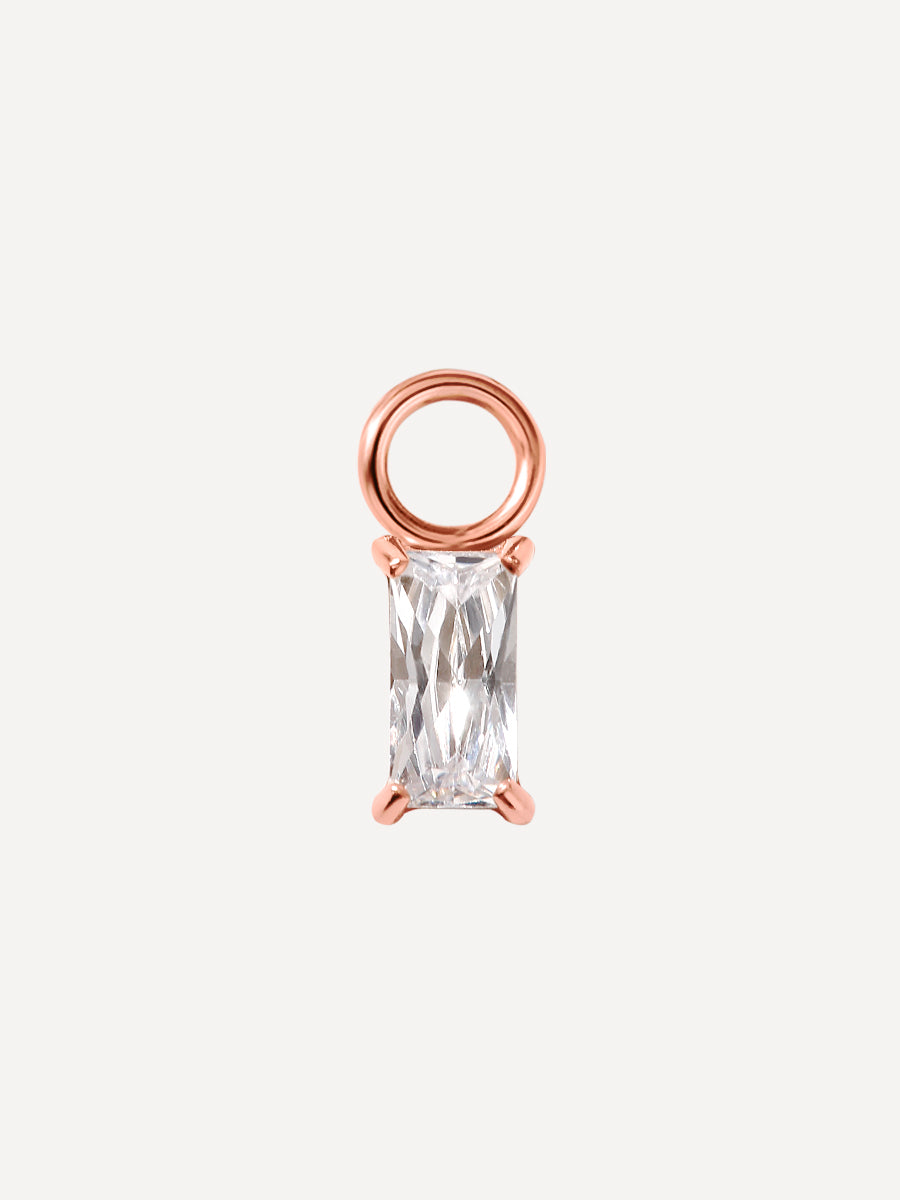 3x6mm Simplicity Shine Ohrring-Charm