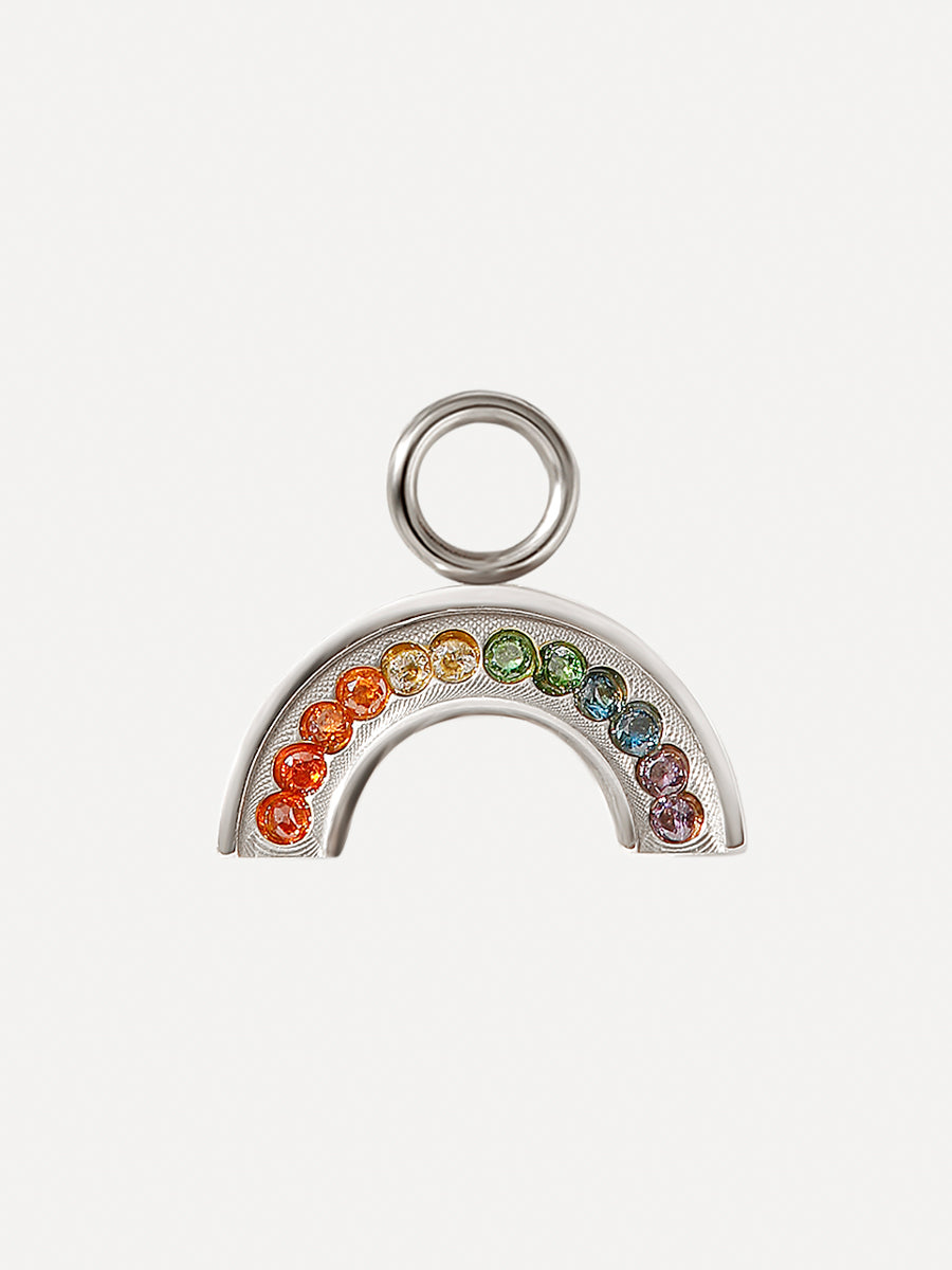 6x12mm Shining Rainbow Ohrring-Charm
