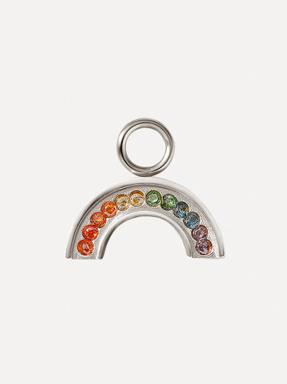 6x12mm Shining Rainbow Ohrring-Charm