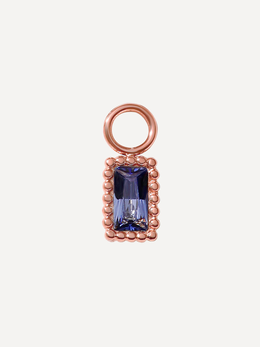7x5mm Violet's Dream Ohrring-Charm