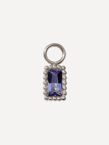 7x5mm Violet's Dream Ohrring-Charm