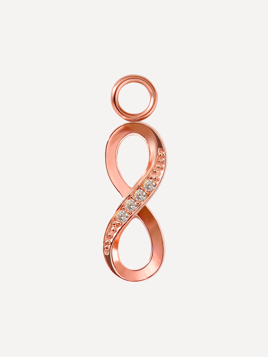 15x6mm Twilight Infinity Ohrring-Charm