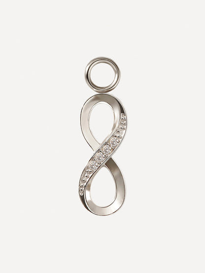 15x6mm Twilight Infinity Ohrring-Charm