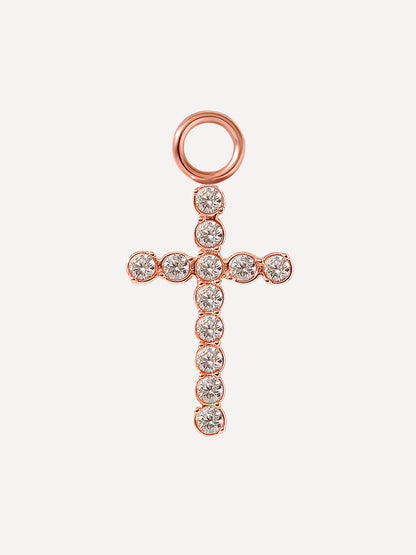 15x10mm Glorious Cross Ohrring-Charm