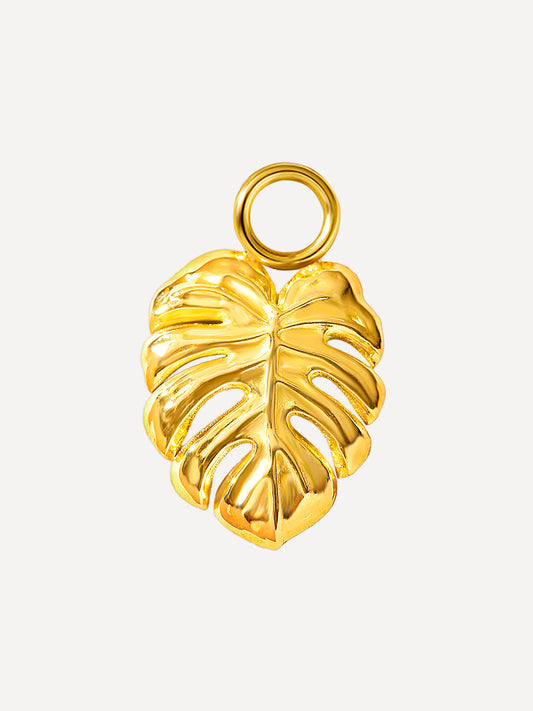 11,5x10mm Monstera Leaf Ohrring-Charm