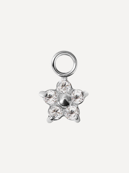 8x7mm Shining Floral Ohrring-Charm
