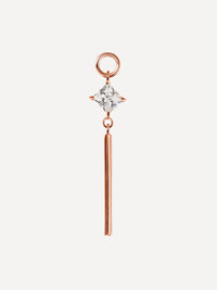 18K rosévergoldet