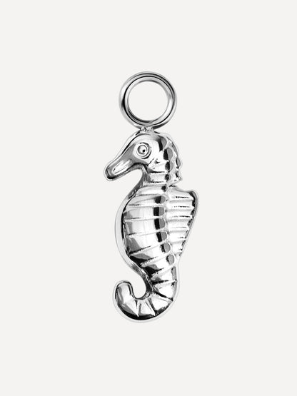 15,3x7,5mm Seahorse Rhythm Ohrring-Charm