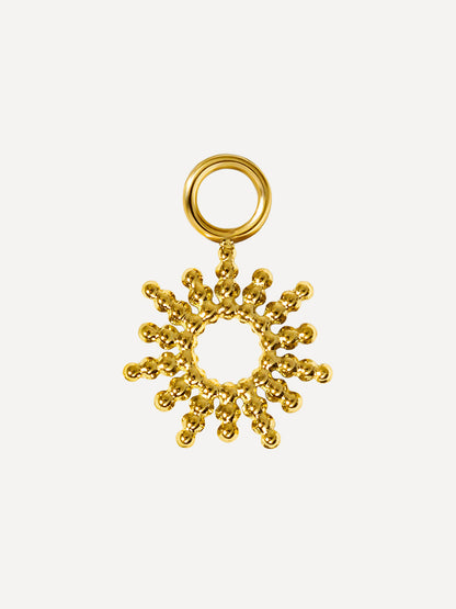 10,2x9,5mm Sunray Ohrring-Charm