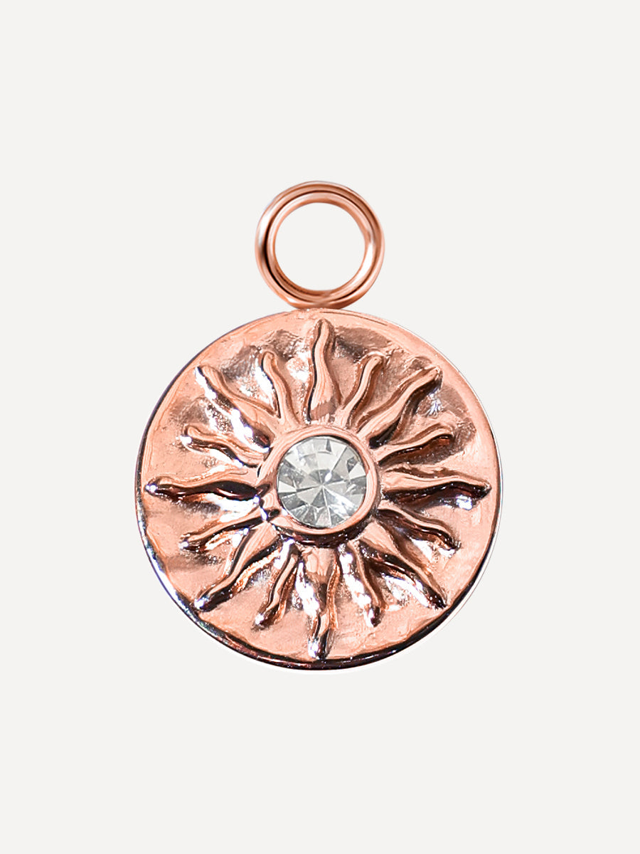 12,5x12,5mm Sunlit Spark Ohrring-Charm