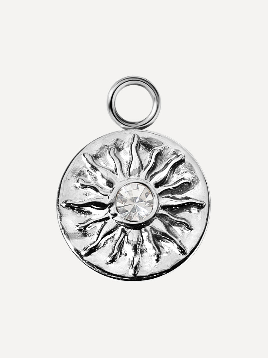 12,5x12,5mm Sunlit Spark Ohrring-Charm