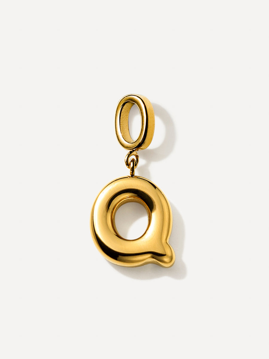 Puffy Letter Ketten-Charms