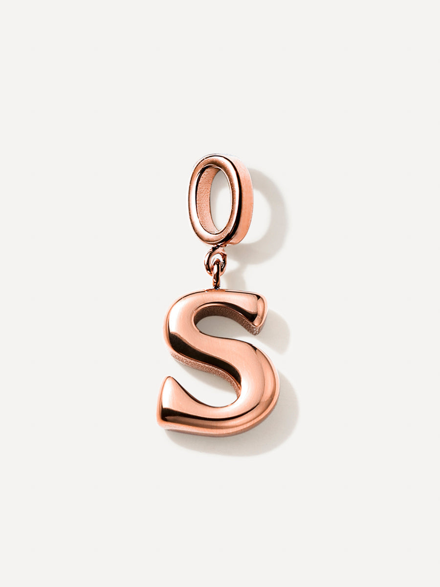 Puffy Letter Ketten-Charms